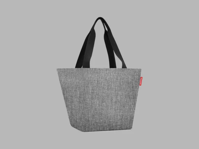 Sac de Courses M Moyen Par Reisenthel Twist Argent ZS7052 Sac Bandoulière