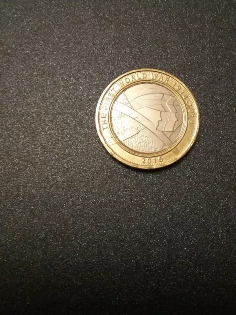 2016 £2 First World War Centenary WW1 Army Shoulder 2 Shoulder Two Pound Coin