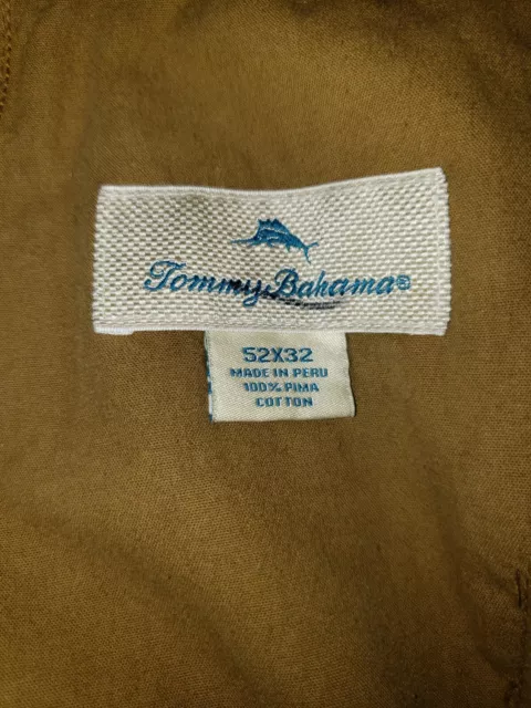 Tommy Bahama Mens Pants Del Chino 52 x 32 Brown Pima Cotton NEW MSRP $148 2