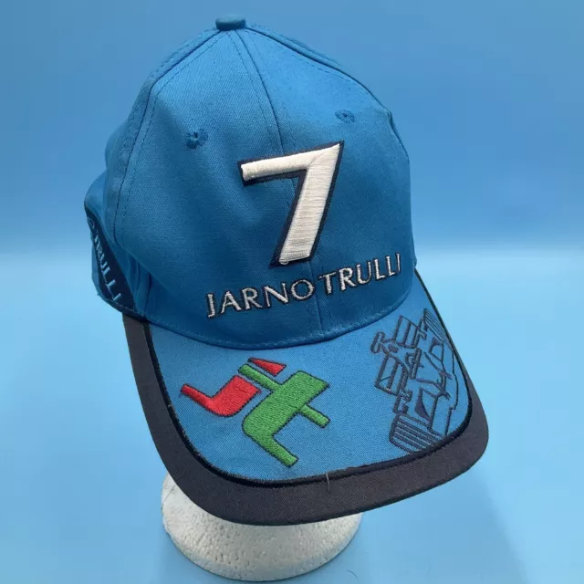 Renault F1 Racing Team Jarno Trulli #7 Embroidered Cap Blue One Size
