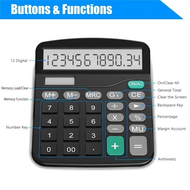 5.71in Calculator Solar Energy Office Tools Financial Instruments  Accounting
