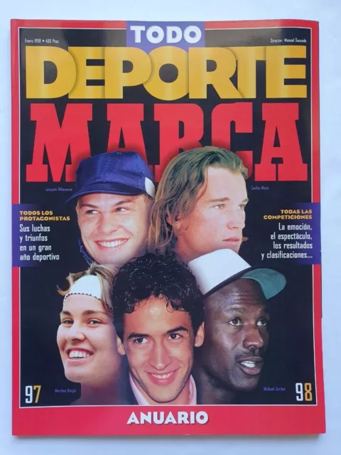 Revista ANUARIO MARCA TODO DEPORTE 1997-98 - 154 Páginas