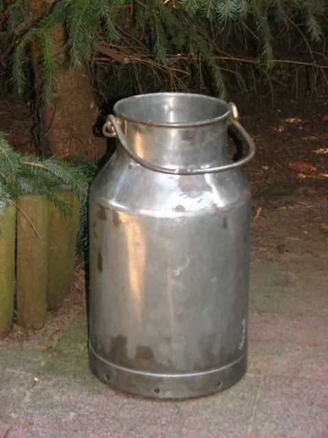 Große alte Milchkanne  Metall   20 Liter  Vintage  Deko