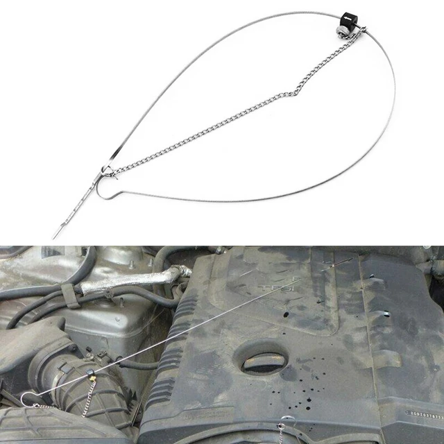 1*ADJUSTABLE ENGINE OIL Level Gauge Dipstick Tool For A6 A5 A4 3.2L 4