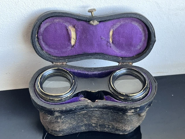 Enchères Lot 847 - Jumelles de théâtre pliantes Eikow, Japon, années