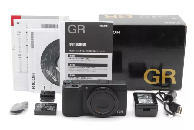 SH:003 [Top MINT in Box] Ricoh GR 16.2MP APS-C CMOS Compact Digital Camera JAPAN