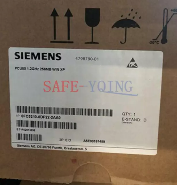 New One Siemens Plc 6Fc5210-0Df22-0Aa0 6Fc5 210-0Df22-0Aa0