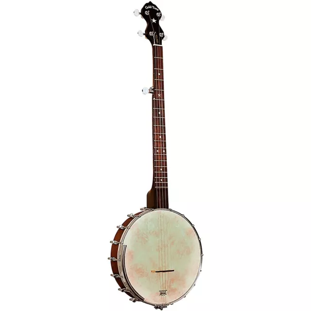 Gold Tone Cripple Creek Left-Handed Banjo Clawhammer Package Vintage Brown