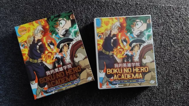 My Hero Academia Season 1-5 + 3 Movies DVD Anime English Dub BOKU NO HERO  ACADEM