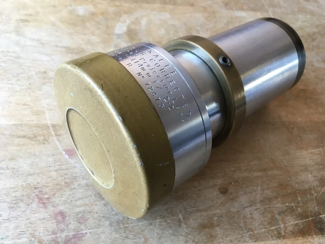 VINTAGE GAUMONT KALEE BLOOMED PROJECTION LENS 4.5in =114mm f/ 2.2