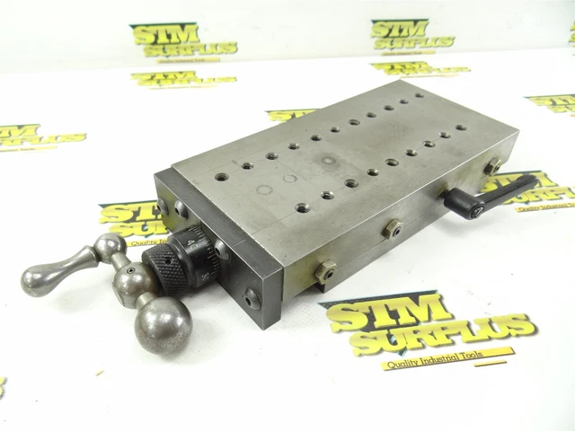 Precision Cross Slide 4" X 8" Surface X 1-1/2" Height