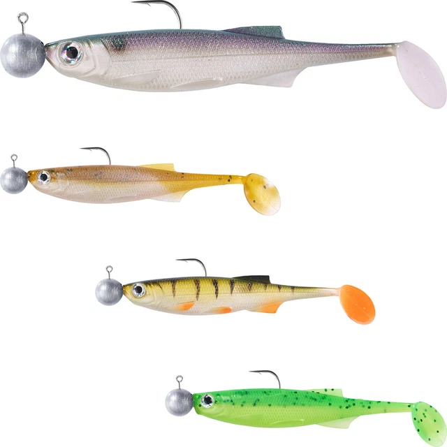 Balzer Shirasu Shad 2Go fertig monteirter Gummifisch Zander Hecht