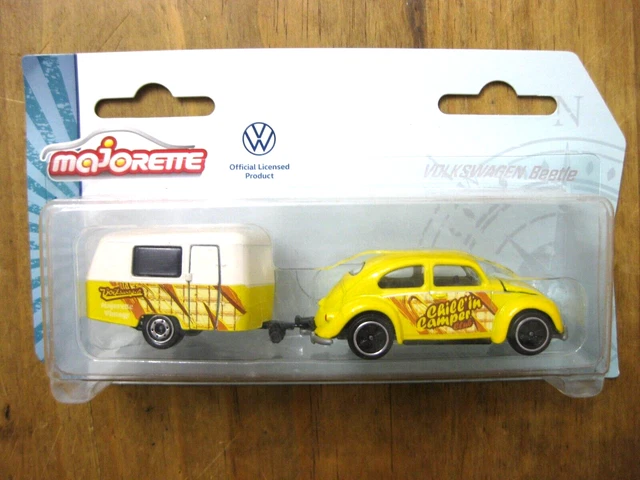FORD MUSTANG CONVERTIBLE + caravane - MAJORETTE 325 - 1994 - Neuf en boite EUR 68,90 - FR