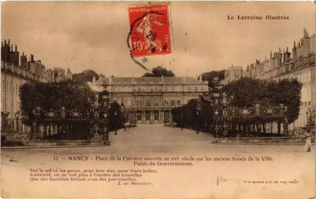 CPA NANCY Place de la Carriere (680618)