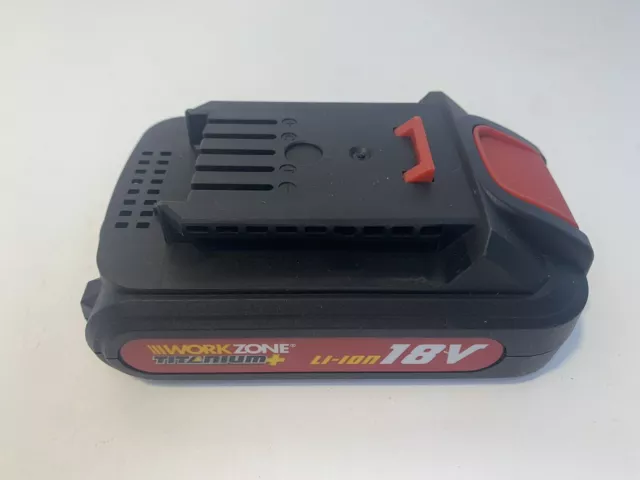 *REDUCED CAPACITY* Workzone Titanium+ 18v Li-ion 1300mAh Drill Battery 629120