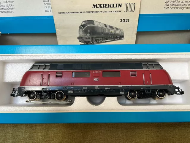 Märklin HO Scale AC Cast Diesel Locomotive DB