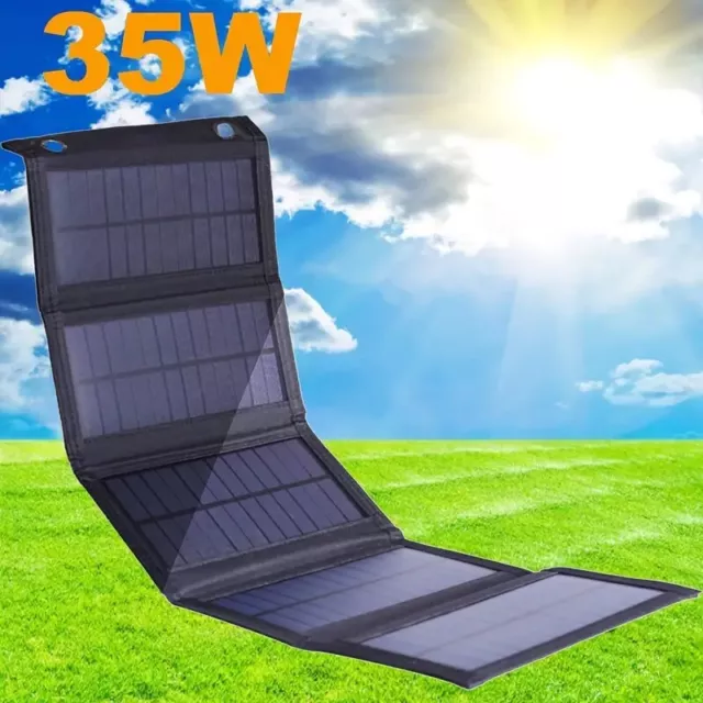 1 Packung, faltbare Ladebox für den Außenbereich, solarbetrieben, Ausgang 35 W,