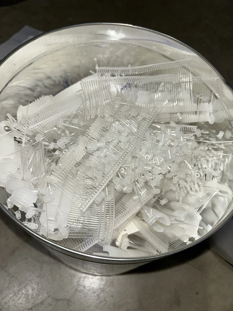 FABRIC BARBS TAG PINS TAGGING GUN FASTENERS Assortment Clear 2 Large Tubs
