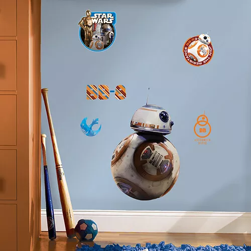 RoomMates - Star Wars VII - BB-8 - Wandtattoo Wandsticker Wandaufkleber Wandbild