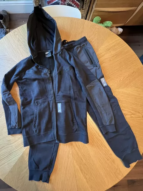 Nike air on sale max blue tracksuit