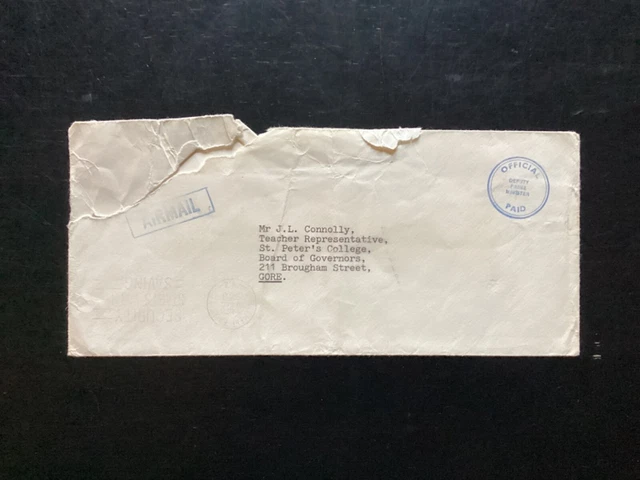 NZ 1980 Deputy Prime Minister Official Paid Cvr,Parliament Buildings Pmk(NZF256)