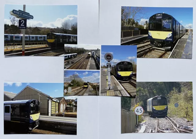 Class 484 Island Line Electric Train Isle Of Wight Railway SWT 5x Postcard Set 2