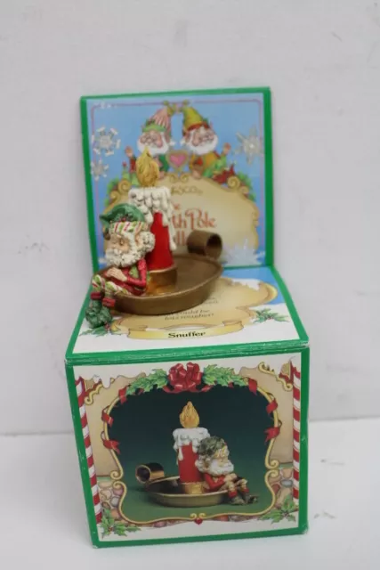 Enesco The North Pole Village Snuffer 879592 Sandie Zimnicki Figurine