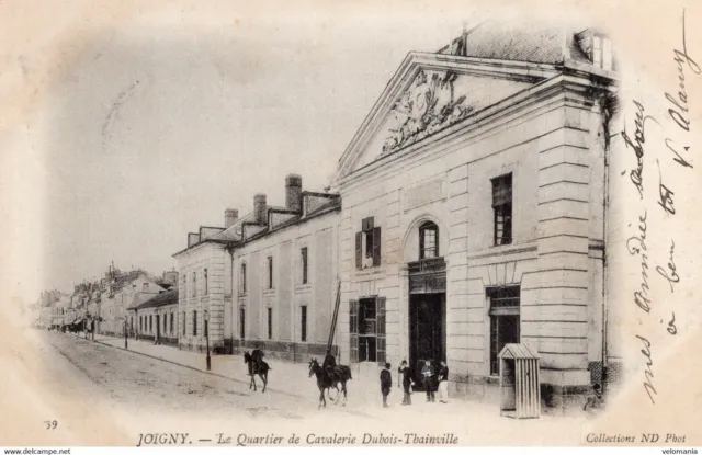 7342 cpa 89 Joigny - le Quartier de Cavalerie Dubois Thainville