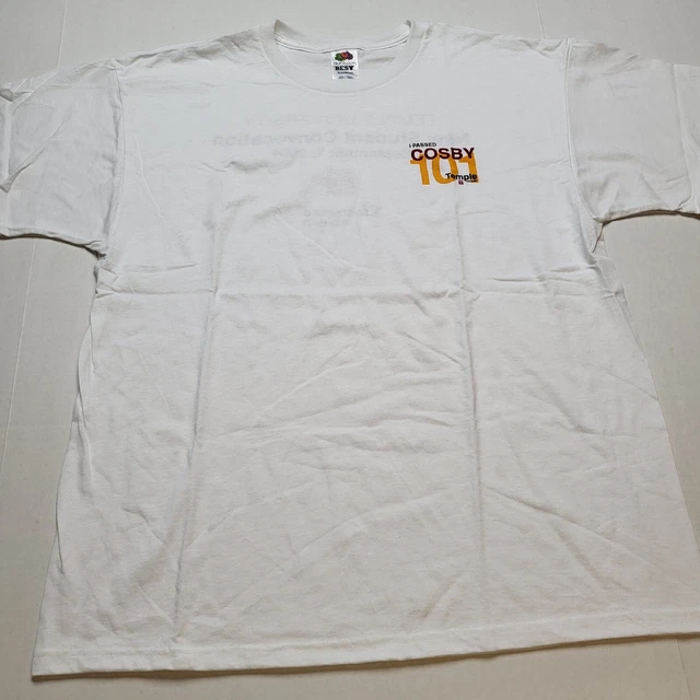 Temple University T-Shirt Mens XL I Passed Cosby 2004 ♡87