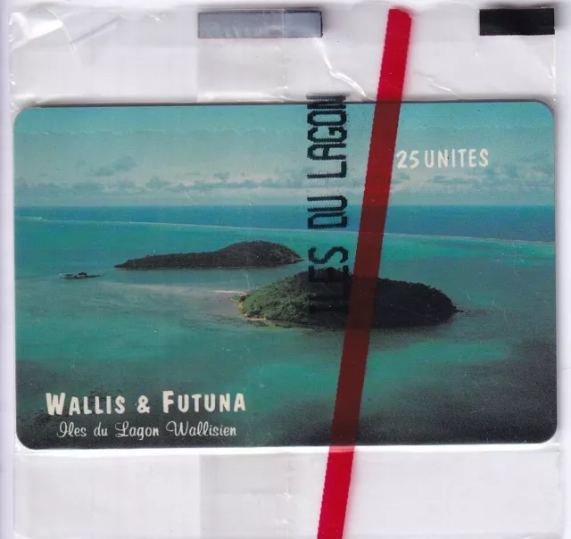 Wallis & Futuna Telecarte / Phonecard .. Wf9 25U Ile Lagon 8N°R Nsb/Neuve C.50€