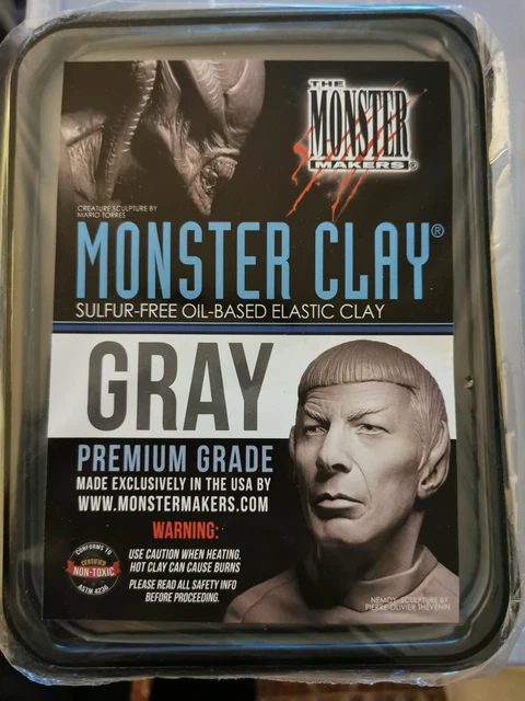 Monster Clay Gray Medium 2kg