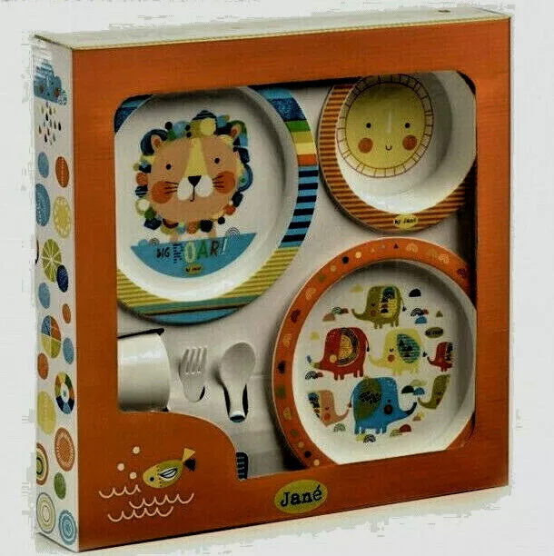 Jane Set Pappa 6 Stoviglie Per Microonde Baby Piatti Bimbo La Cicogna Matera