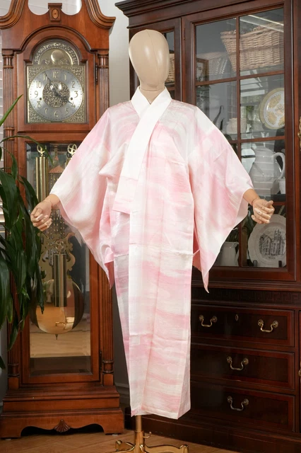 Dear Vanilla Japanese Juban Undergown Women's Kimono Genuine Vintage Mint