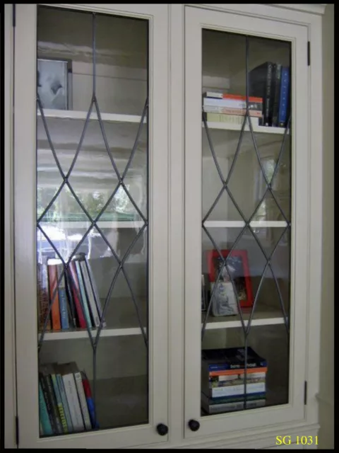 Classic Design in  Lead glass Cabinet door inserts SG1031