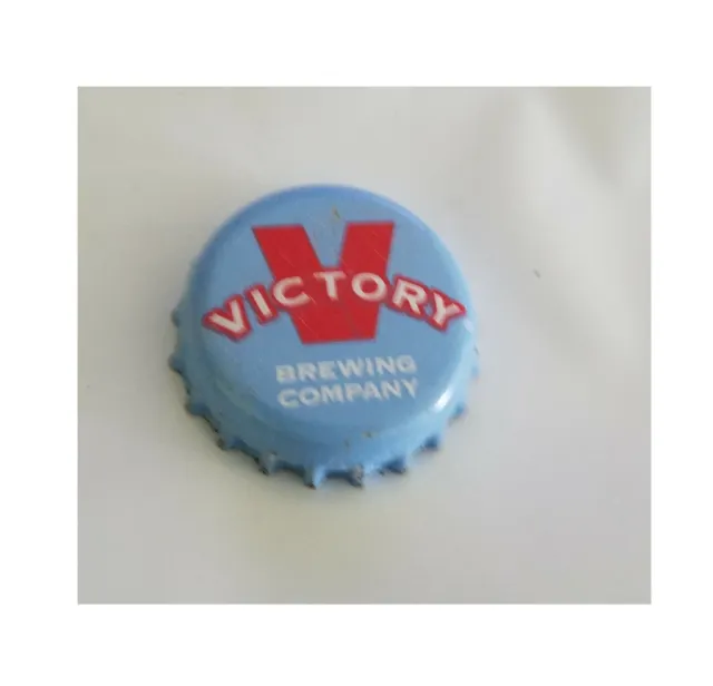 Collectable Used Beer Bottle Cap Victory Brewing Company + bonus cap