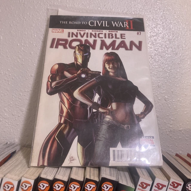 Invincible Iron Man #7 - 1st app Riri Williams  Good Condition