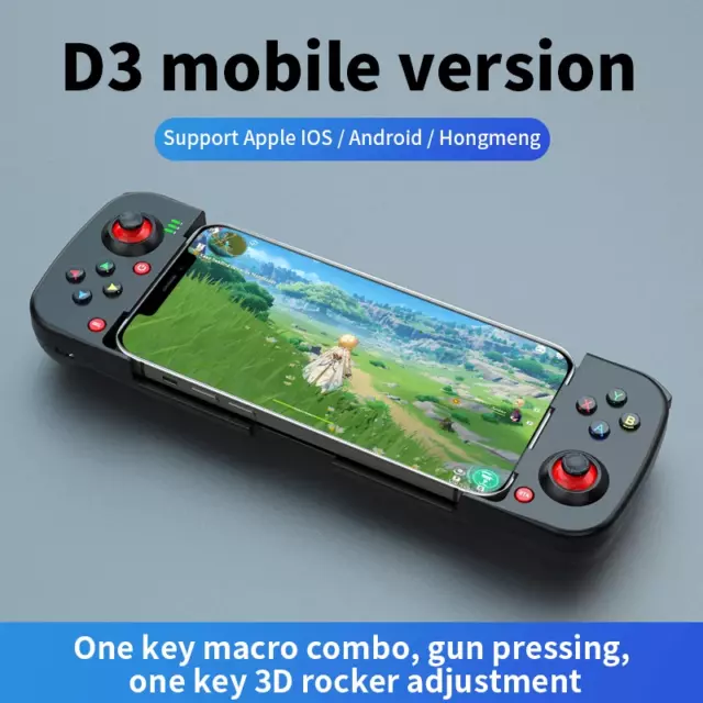 Joystick Extensible Controlador de Gamepad para 3.5-6.5Inch para iOS/Android