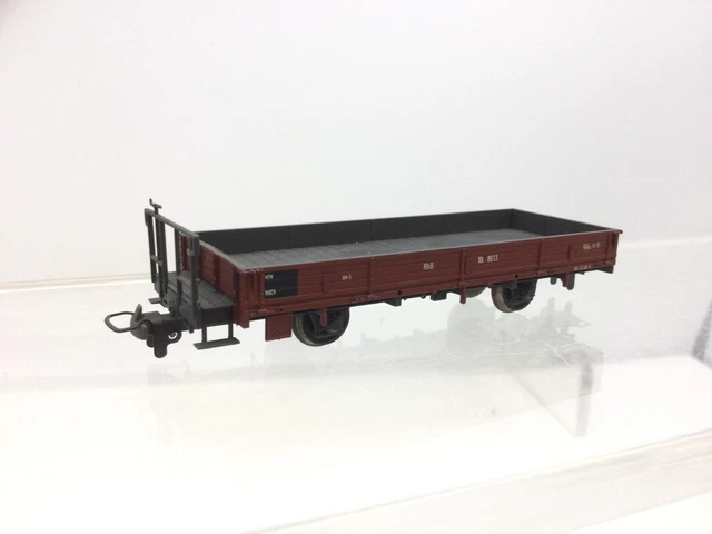 箱付き　BEMO HOe HOm 1/87 rhb a 3252 123 LOVELY LITTLE THING! - Old BEMO RhB Baggage Wagons really