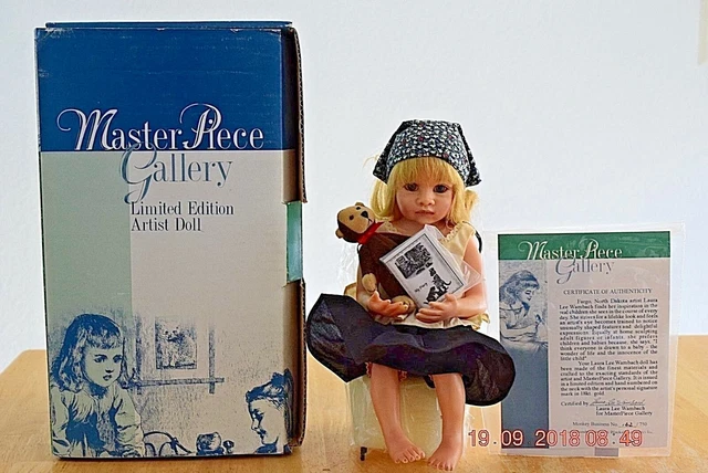 MASTER PIECE GALLERY Porcelain Doll RETIRED Limited Edition