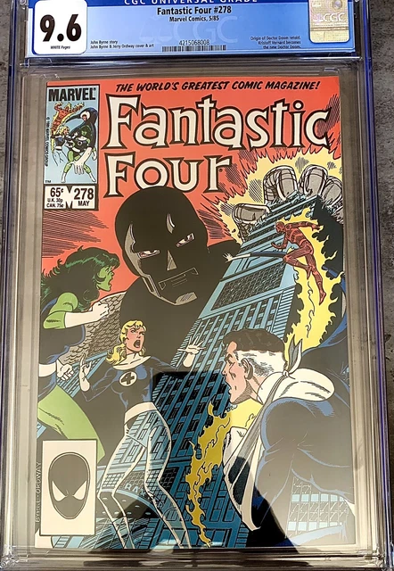 Fantastic Four #278 (1985) Origin Doctor Doom/New Dr. Doom CGC 9.6
