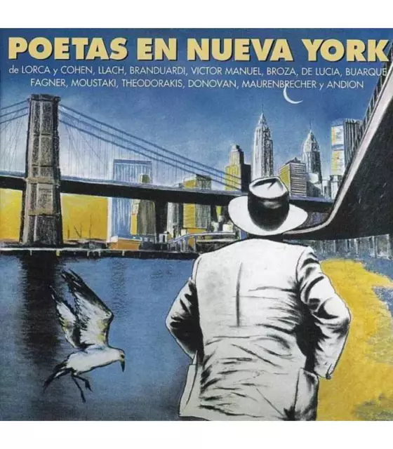 LP VARIOS -NACIONAL- "POETAS EN NUEVA YORK -VINILO-". Nuevo