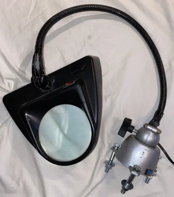 DAZOR Magnifying Desk Lamp INDUSTRIAL Adjustable Swivel Light JEWELER Work