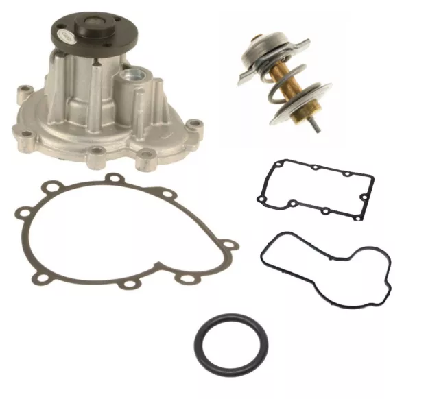 GRAF Engine Water Pump + Thermostat + Gaskets for Porsche Cayenne S Turbo 4.5 V8