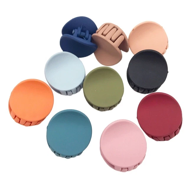 10 pz accessori clip per capelli acrilici mascella artiglio ragazza