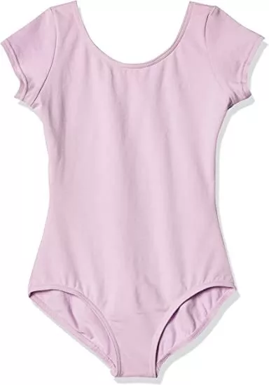 Future Star by Capezio Girls Basic Cap Sleeve Dance Leotard-Dreamy Pink, Large