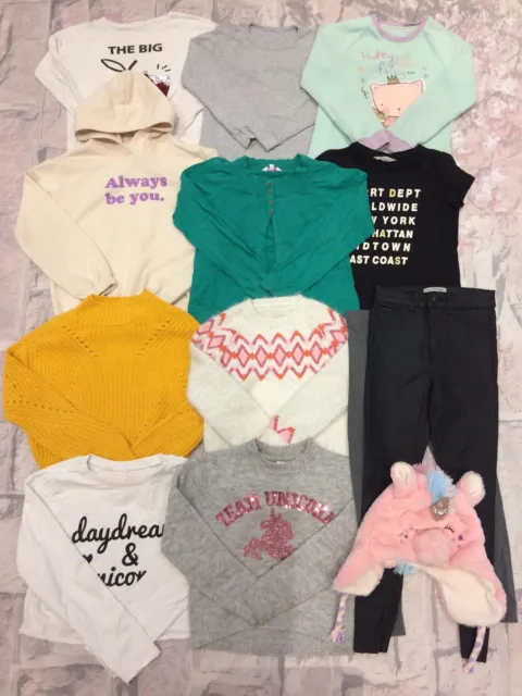 Girls Clothes Bundle 9-10 Years Hoodie Jumpers Cardigan H&M Zara NL Etc