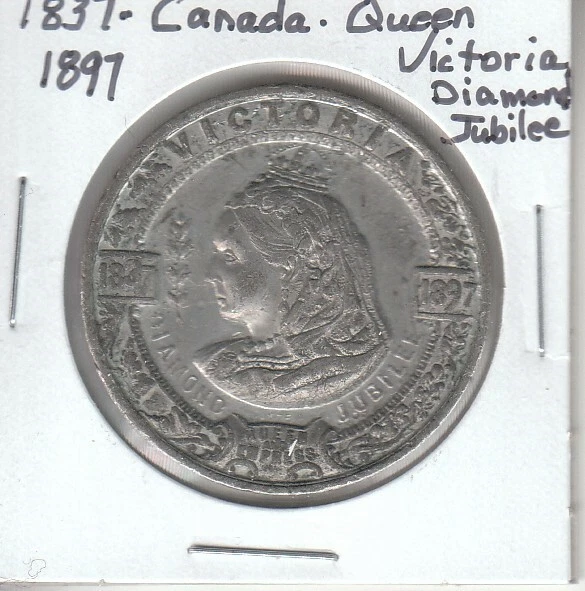 CANADA QUEEN VICTORIA Diamond Jubilee 1837-1897 $82.54