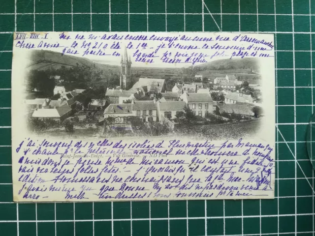 sa245 CPA BE circa 1900 Saint Jean du doigt - vue générale