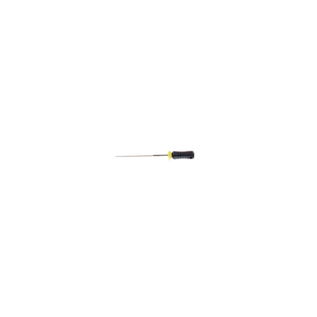 3D Dental KS2540 K-File Endodontic Files 25mm #40 Black Stainless Steel 6/Pk