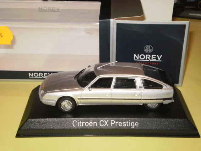 NOREV Citroën CX Turbo 2 Prestige 1986 silver echelle 1/43